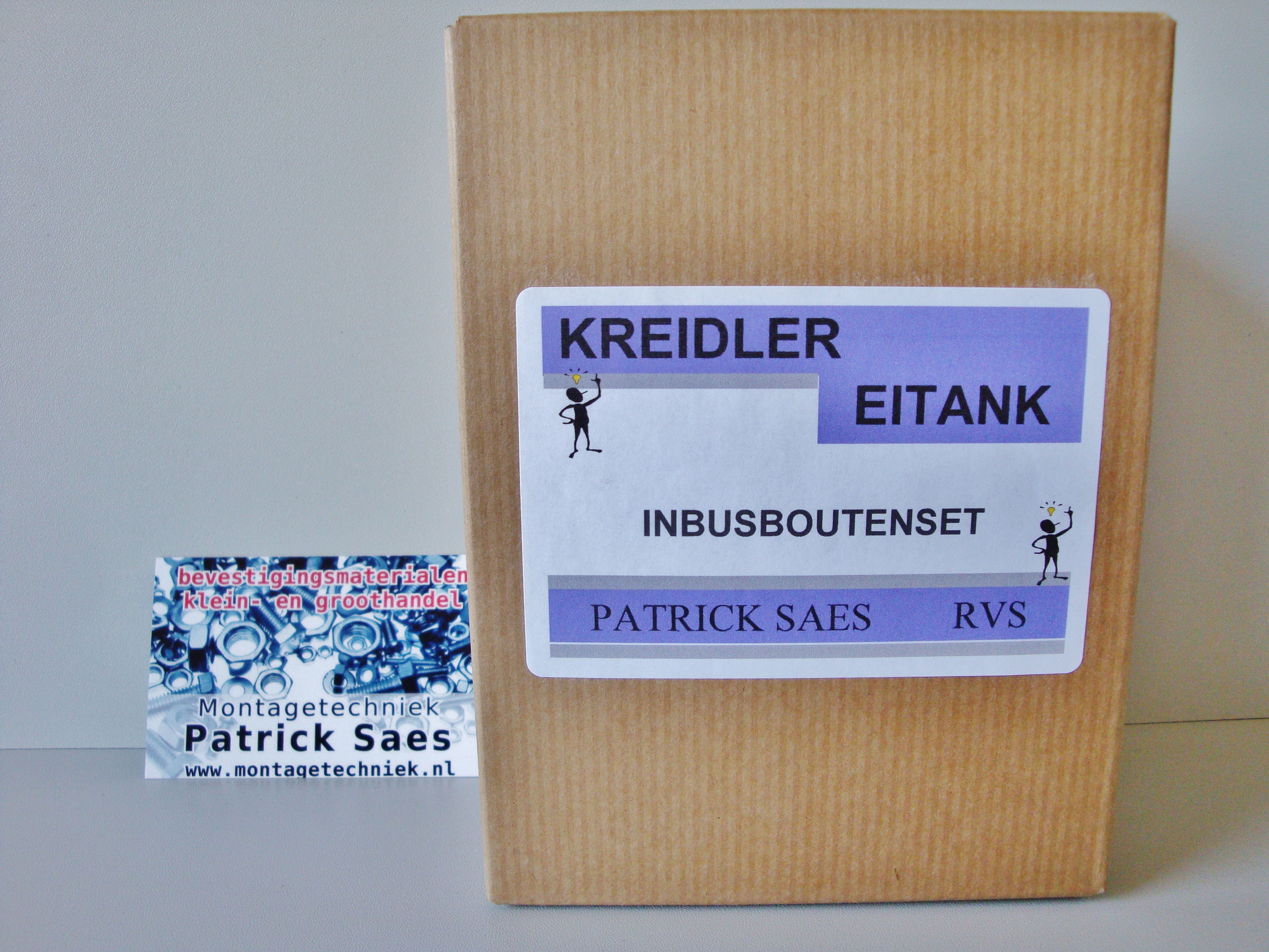 Stainless steel socket bolts kit Kreidler Eitank